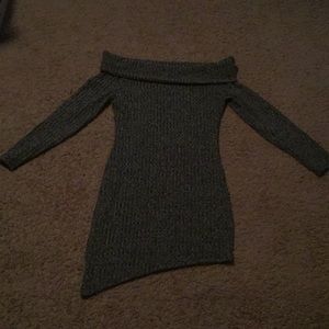 Black and white long sleeve dress M